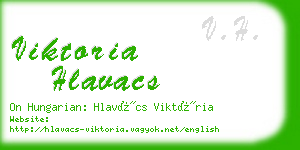 viktoria hlavacs business card